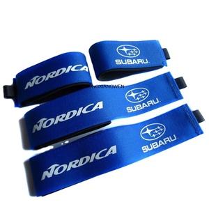 Sangle de <span class=keywords><strong>ski</strong></span> personnalisée, durable, écologique, avec boucle auto-agrippante, en caoutchouc et nouveau style, bande de <span class=keywords><strong>ski</strong></span> alpin - Product Image 1
