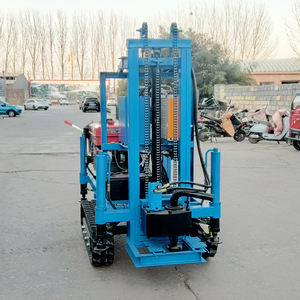 Mesin bor portabel kecil, Crawler hidrolik 100m 200m, mesin bor sumur dalam untuk eksplorasi air sumur dalam dan tambang - Product Image 6