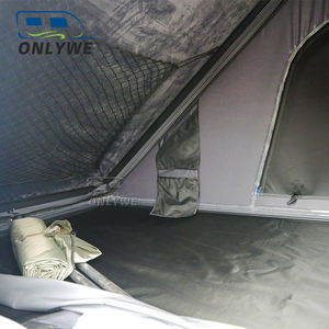 ONLYWE Nouvelle conception de tente de toit pour caravane, remorque en aluminium tout-terrain, <span class=keywords><strong>camping</strong></span>-<span class=keywords><strong>car</strong></span> avec cuisine - Product Image 5