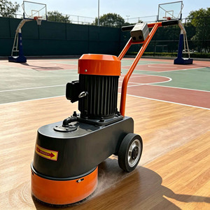 Ponceuse <span class=keywords><strong>à</strong></span> terrazzo monophasée 250-350 mm pour <span class=keywords><strong>béton</strong></span>, polisseuse de sols de chantier, machine de nivellement et de meulage - Product Image 2