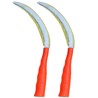 Couteau en acier inoxydable à dents fines, petit couteau de jardinage pour outils à main, pour la tonte de pelouse, le désherbage, la culture agricole cryptée