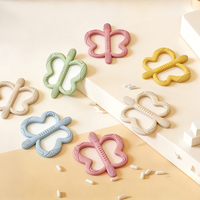 Anneaux de dentition pour bébés en silicone souple, sans BPA, non toxiques, sensoriels, couleurs personnalisables, unisexe, pour la dentition des molaires