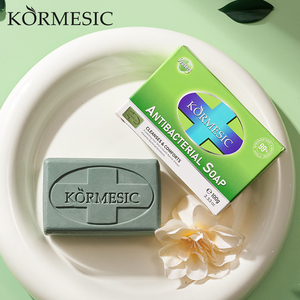 สบู่คอร์เมซิค ผลิตภัณฑ์สั่งทำพิเศษ (OEM) 100 กรัม สบู่แอนตี้แบคทีเรีย สารสกัดจากธรรมชาติ ทีทรี สำหรับอาบน้ำ ฟองเยอะ ทำความสะอาดอย่างอ่อนโยน ช่วยให้ผิวขาว ลดอาการคัน - Product Image 2