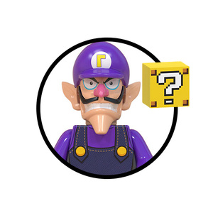 WM6103 <span class=keywords><strong>Mario</strong></span> <span class=keywords><strong>Bros</strong></span>. Figuras de Acción en Miniatura de Personajes de Videojuegos, Juego de Bloques de Construcción Compatible con Ladrillos Pequeños Estándar, Juguete de Bolsillo Económico - Product Image 2