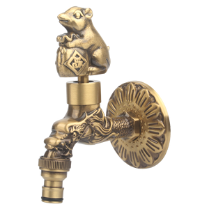 <span class=keywords><strong>Grifos</strong></span> de agua de latón Grifo antiguo Animal Sombrero Mango Dragón Bibcock Versátil Grifo para interiores y exteriores Baño Balcón Grifo de jardín - Product Image 5