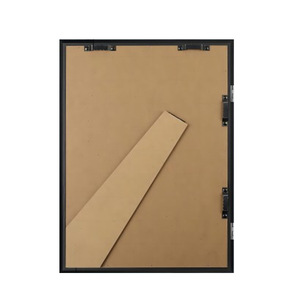 Childrens Art <b>Frame</b> <b>Black</b> Rectangle Sliding Flip Top Wall Mountable Picture <b>Frame</b> For Living Room Bedroom Study Entryway - Product Image 5