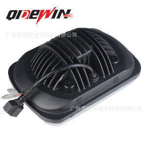 ไฟหน้า LED ทรงสี่เหลี่ยมขนาด 7 นิ้ว ยี่ห้อ Qidewin รุ่น H สำหรับรถจี๊ปแรงเลอร์ 12V ใช้ได้กับรถทั่วไป - Product Image 5