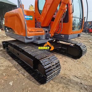 Excavatrice sur pneus Doosan 210W-7 d'occasion, matériel de terrassement Doosan, DX60 DX80, machines de construction Doosan, excavatrices - Product Image 5