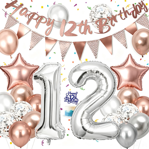 Globos de Decoración para Fiestas de Cumpleaños al por Mayor, Globos de Látex con Número, Globos Bobo de Helio de Alta Calidad, Fabricante Personalizado OEM - Product Image 1
