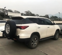 Accessoires automobiles YBJ, pare-chocs avant en acier, barre de protection 4x4 pour Fortuner 2016-2021, barre de protection en fer avec feux antibrouillard, barre de protection arrière Fortuner