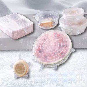 MUESTRA GRATUITA, Libre de BPA, Sin Olor a Plástico, Flexible, Apto para Microondas y Refrigerador, Silicona LFGB, Plegable, Fácil de Limpiar, Almacenamiento - Product Image 4