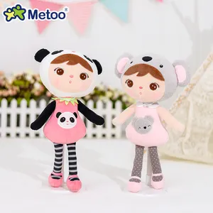 Metoo娃娃原创可爱毛绒考拉毛绒熊猫毛绒玩具自制毛绒玩具毛绒动物玩具女孩男孩礼物