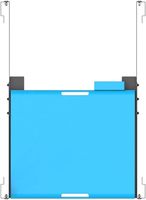 1U服务器机架导轨通用机架安装导轨适用于戴尔康柏惠普IBM APC 4-后置服务器机架导轨17 "-27.9" 可调