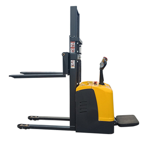 รถยกไฟฟ้ายืนขึ้นรถยกไฟฟ้า1ton M-6M สีเหลือง1.6ทางแคบพาเลทไฟฟ้าสำหรับโรงงานผลิต - Product Image 4