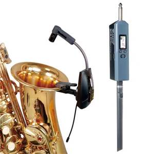 M10 instrumento Musical al aire libre sistema de recogida amplificador inalámbrico saxofón micrófono piezas accesorios instrumentos de cuerda - Product Image 5