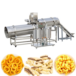 Máquina para Hacer Bocadillos de Maíz Inflado Tipo Horneado, Nueva, con Motor, Línea de Producción Automática de Palitos de Maíz Inflado de Acero Inoxidable - Product Image 5