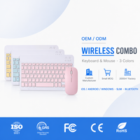Keyboard Multifungsi Ultra Tipis dengan Lampu Latar LED USB-C Nirkabel Planck Baru Berkualitas Tinggi Harga Kompetitif HL199 untuk Tablet