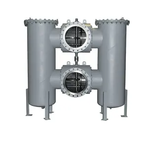 Filtro de combustível diesel hidráulico de linha duplex de tecnologia mais recente/filtro de combustível em tubulação