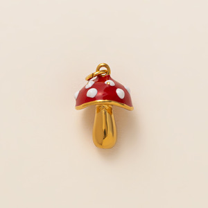 Breloques DIY Gfashion Cœur Plume <span class=keywords><strong>pour</strong></span> la Fabrication de <span class=keywords><strong>Bijoux</strong></span> - Breloques Plaqué Palme Champignon <span class=keywords><strong>pour</strong></span> <span class=keywords><strong>Bijoux</strong></span> Femme - Product Image 4