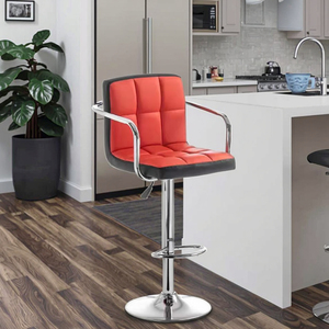 Phong cách Bắc Âu tựa lưng <span class=keywords><strong>Bar</strong></span> đảo, hiện đại chân cao Nhà <span class=keywords><strong>Bar</strong></span> Phân ý ánh sáng sang trọng nhà bền wrought sắt ghế - Product Image 3