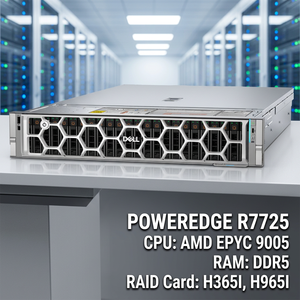 Servidor en Rack Dell PowerEdge R7725 AMD EPYC 9005, Servicio Personalizado ODM, Inventario al por Mayor, Soporte Técnico, Entrega Global - Product Image 1