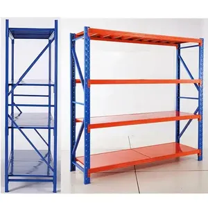 Conception de rack robuste empilable boulonné assembler rack de stockage rayonnage d'entrepôt systèmes de rayonnage de stockage en métal