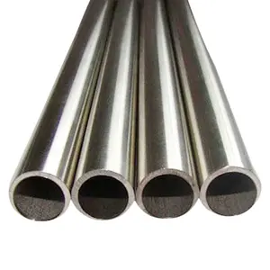 AISI 316 aço inoxidável tubo redondo banheiro tubo zero corte aço inoxidável sem costura tubo com desenho do fio de grande diâmetro