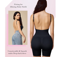 Body Sculptant Sans Coutures Grande Taille pour Femmes, Gaine Amincissante Effet Ventre Plat et Remonte-Fesses, Dorsal Bas et Dos Magnifique