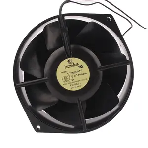 IKURA-ventilador centrífugo de alta temperatura, ventilador de refrigeración de U7556KX-TP, AC230V, 43/40W, EC, 172X150X55, 17CM, 17255