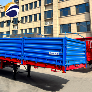 <span class=keywords><strong>Remolque</strong></span> <span class=keywords><strong>de</strong></span> plataforma plana <span class=keywords><strong>de</strong></span> 3 ejes con pared lateral desmontable para múltiples usos en <span class=keywords><strong>un</strong></span> solo <span class=keywords><strong>remolque</strong></span> - Product Image 6