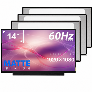 หน้าจอแล็ปท็อปแบบไม่สัมผัสขนาด 14 นิ้ว FHD 1920x1080 บางเฉียบ 30 พิน EDP 60Hz รุ่น B140HAN04.1 NV140FHM-N61 จำนวนมากมาย - Product Image 1