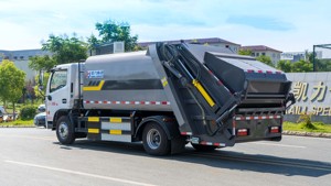 Klf 10cbm dongfeng kaiput Xe tải rác nhỏ gọn xe tải điện tinh khiết với tay lái trái và phải xe năng lượng mới - Product Image 5