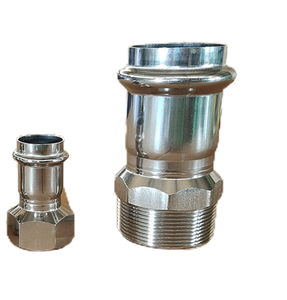 تركيب ضغط من نوع MV بوصلات كوع 90 درجة-SS304 لتركيبات الغاز الطبيعي - Product Image 6