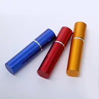 Voyage taille ronde 5ml 10 ml petit rechargeable 10 ml vide poche recharge aluminium atomiseur parfum vaporisateur bouteille emballage