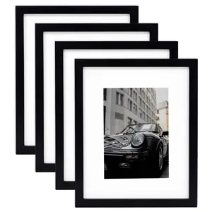 Frames picture A4 & A3 Poster Frame for 6x8 Pictures Black Wood Picture Frames Set of 3 & 4 & 6