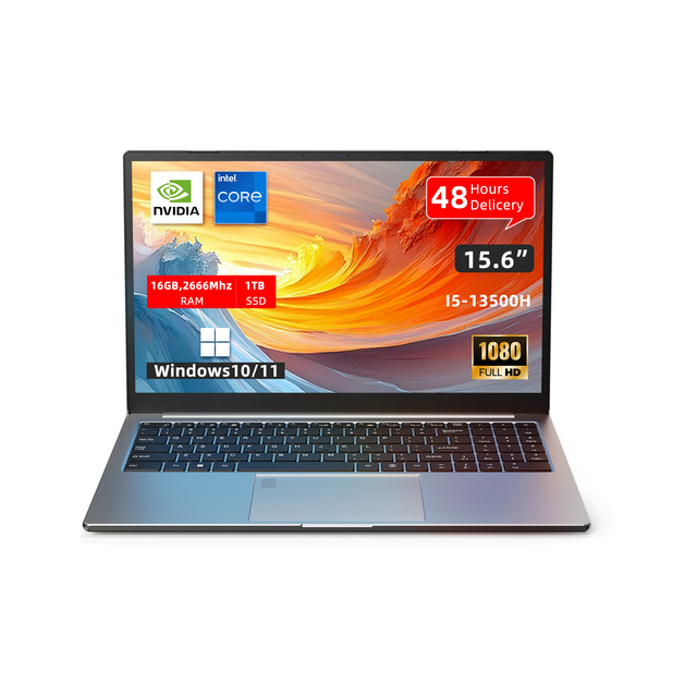 New Wholesale 15.6-Inch High Performance Intel Core I5 Gaming Laptop 256GB SSD Long Battery Life Metal Body Business Use