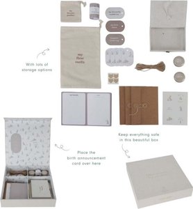 Caja de Calendario de Adviento de Lujo Personalizada, Hecha a Mano, para Guardar Recuerdos, Caja de Regalo para Bebé, Caja para Guardar Dientes de Leche - Product Image 6