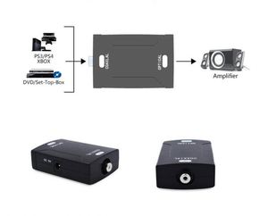 <span class=keywords><strong>Digital</strong></span> Coax Coaxial <span class=keywords><strong>RCA</strong></span> <span class=keywords><strong>a</strong></span> óptico TOSlink <span class=keywords><strong>a</strong></span> Coaxial SPDIF Adaptador convertidor de <span class=keywords><strong>audio</strong></span> <span class=keywords><strong>digital</strong></span> Soporte Dolby 5,1 DTS Sound - Product Image 2