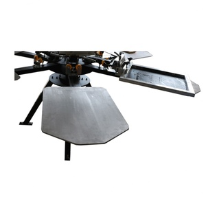 เครื่องพิมพ์สกรีนโรตารี่อัตโนมัติ 6 สถานี รุ่น SM6-4050E คู่มือการใช้งานสำหรับพิมพ์เสื้อยืดและป้ายการ์ด สภาพใหม่ - Product Image 5