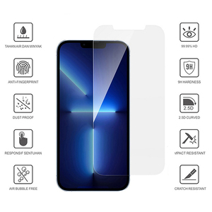 Protecteur d'écran en verre trempé <span class=keywords><strong>incassable</strong></span> HD Clear pour <span class=keywords><strong>iPhone</strong></span> 12/12 Pro Film en verre trempé pour <span class=keywords><strong>iPhone</strong></span> 11 et <span class=keywords><strong>iPhone</strong></span> <span class=keywords><strong>XR</strong></span> - Product Image 2