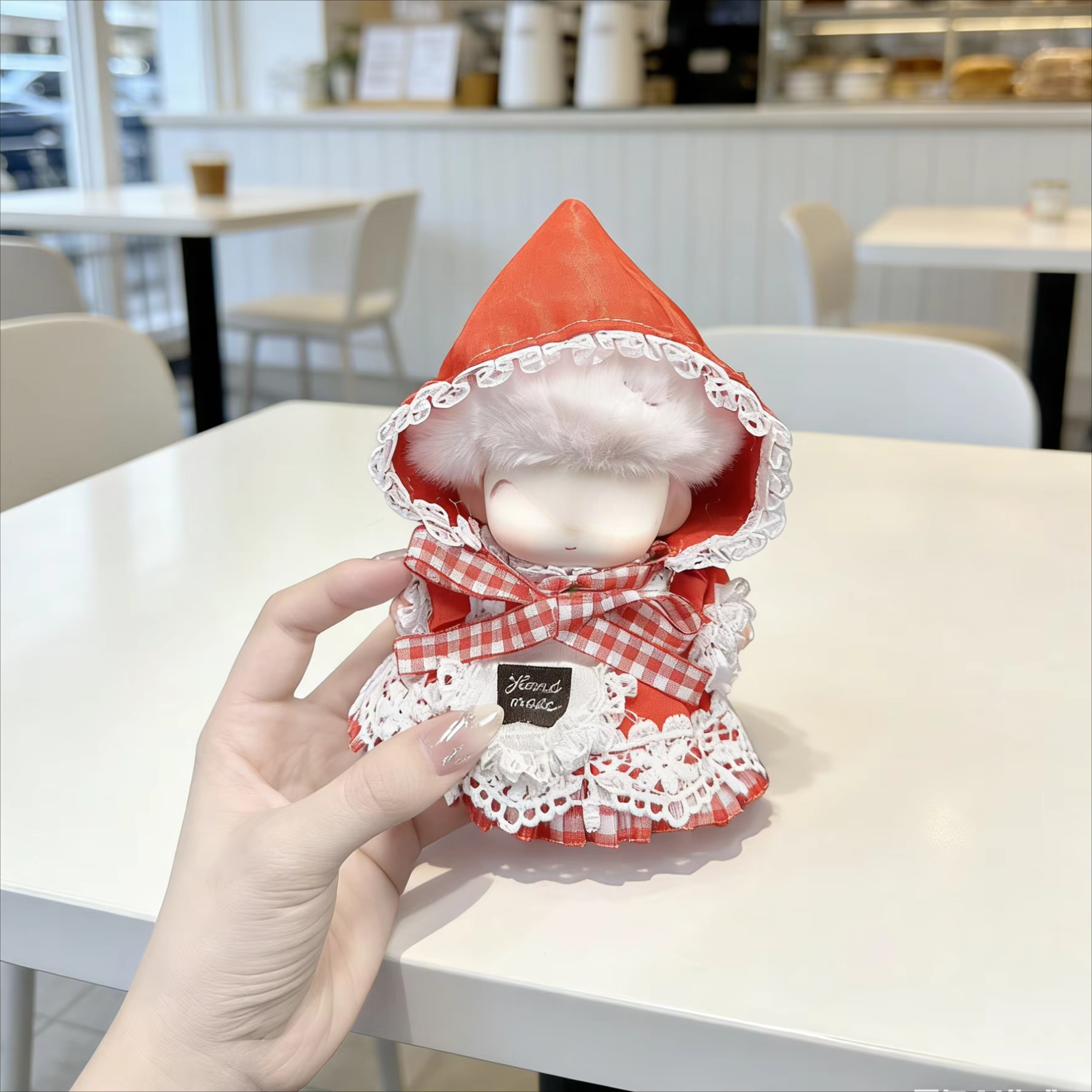 Little red riding hood set-baby clothes-only-doll not included