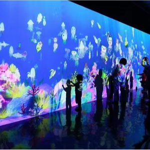 8Games Interactieve Schilderij Muur Interactieve Spellen Voor Kinderen Magie Ar Tekening Projector Bos Ruimte <span class=keywords><strong>Aquarium</strong></span> Muur Projectie - Product Image 1