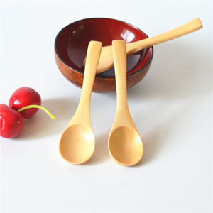 Cuchara de Madera <span class=keywords><strong>para</strong></span> Niños, Mini, Linda, Certificada por la FDA, LFGB y FSC, Ecológica, Suave, Sin Astillas, Ergonómica, <span class=keywords><strong>para</strong></span> Alimentar a Bebés, Comida y Postre - Product Image 2