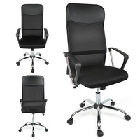Chaises de bureau ergonomiques en maille rouge, vente en gros d'usine, fauteuils de bureau modernes pour salles d'attente et bureaux