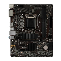 Carte mère d'ordinateur Intel MSI B460M-BOMBER, compatible avec les processeurs de 10e génération, I7/I5/I3, LGA1200, M.2 SATA, 64 Go, double DDR4, Intel B460 pour PC