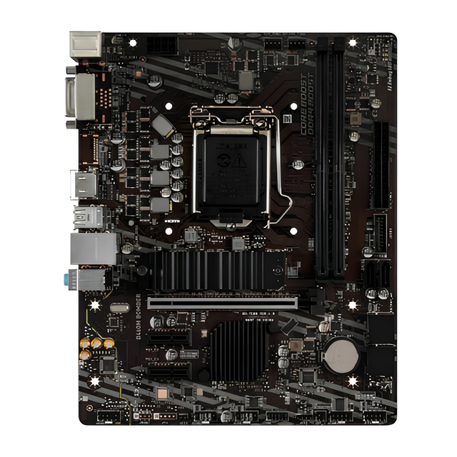 Intel MSI B460M-BOMBER Computer Motherboard Support 10th Gen Support I7/I5/I3 LGA1200 M.2 SATA 64GB Dual DDR4 Intel B460 for PC