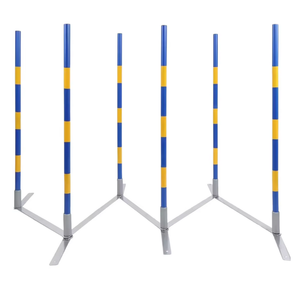 Postes de Agilidad para Perros de 12 Puntas, Equipo de Entrenamiento de Agilidad Canina, Obstáculos de Slalom, ¡Gran Venta! - Product Image 6