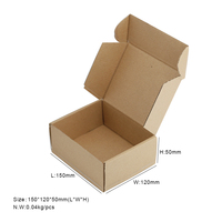Boîtes de papier de carton ondulé pour le courrier et les boîtes élégantes d'expédition de bijoux