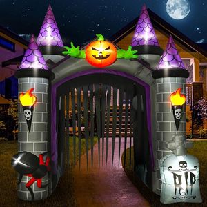 Château gonflable d'Halloween en promotion pour les événements commerciaux et les fêtes d'enfants - Product Image 6