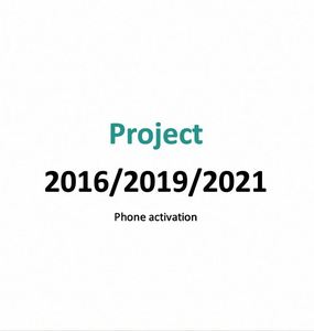 Activation de serveur d'entreprise Project Professional 2016/2019/2021 <span class=keywords><strong>Office</strong></span> 2021 Logiciel Expédition en ligne disponible - Product Image 3